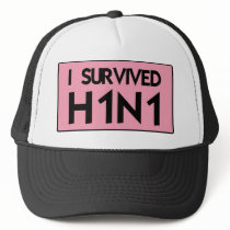 I Survived H1N1 Trucker Hats