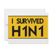 I Survived H1N1 Invite