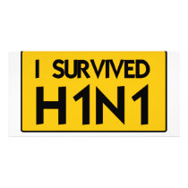 I Survived H1N1 Picture Card