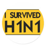 I Survived H1N1 Sticker