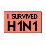 I Survived H1N1 t-shirts