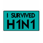 I Survived H1N1 t-shirts