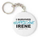 I Survived Hurricane Irene 2011 Keychain