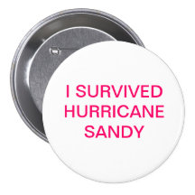 I SURVIVED HURRICANE SANDY BUTTON