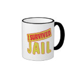 I SURVIVED JAIL mugs
