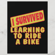 I SURVIVED LEARNING TO RIDE A BIKE CUSTOM FLYER