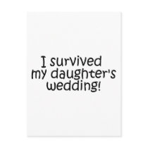 I Survived My Daughter's Wedding