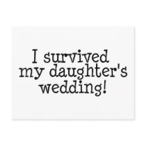 I Survived My Daughter's Wedding