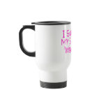 I Survived My Sisters Wedding Pink Coffee Mug