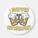 I Survived Oktoberfest Refrigerator Magnets