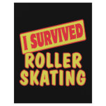 I SURVIVED ROLLER SKATING flyers
