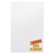 I SURVIVED ROPE CLIMBING STATIONERY PAPER