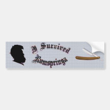 I Survived Rumspringa Bumper Sticker