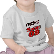 I Survived Swine 09 T-shirt