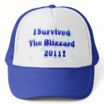 I Survived The Blizzard 2011 Mesh Hat