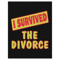 I SURVIVED THE DIVORCE FLYER DESIGN