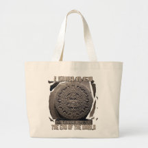 I SURVIVED THE END OF THE WORLD 2012 CANVAS BAGS