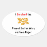 I Survived the Peanut Butter Wars at Free Jinger Stickers