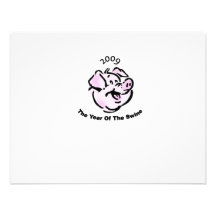 I Survived  The Swine Flu 2009 Invitations