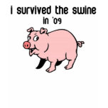 I Survived The Swine t-shirts