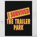 I SURVIVED THE TRAILER PARK FLYERS