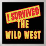 I SURVIVED THE WILD WEST POSTER