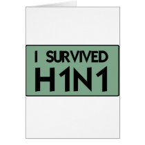I Survived to H1N1 Cards