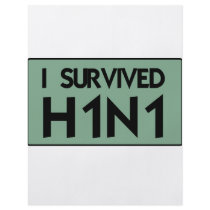 I Survived to H1N1 Flyer Design