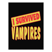 I SURVIVED VAMPIRES INVITES