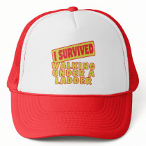 I SURVIVED WALKING UNDER A LADDER HAT