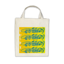 I sushi de coeur sac en toile