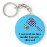 I swatted the boxmodel bug into oblivion! key chains