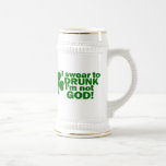 I Swear To Drunk I'm Not God! Coffee Mug