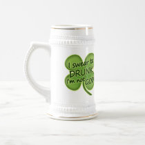 I Swear To Drunk I'm Not God Mug