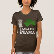 I T-shirt de Barack Obama de shamrock