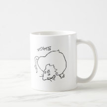 I tasse de rats de coeur