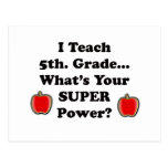 I Teach 5th. Grade Postcards