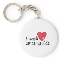 I Teach Amazing Kids Key Chains