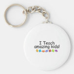 I Teach Amazing Kids (Puzzle) Keychains