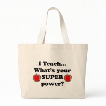 I teach tote bag
