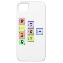I Teach Science iPhone 5 Cases
