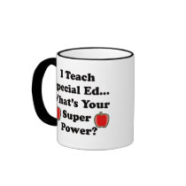 I Teach Special Ed. Mugs