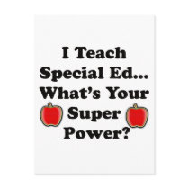 I Teach Special Ed. Post Card