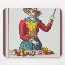 I The Magician, seven tarot cards Mousepads