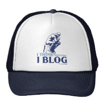 I Think, Therefore I Blog Mesh Hats
