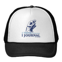 I Think, Therefore I Journal Mesh Hat