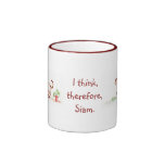 I think, therefore, Siam Mug