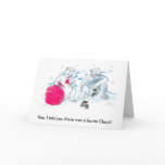 I told you there was a Santa cards