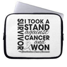 I Took a Stand Against Retinoblastoma Cancer Computer Sleeves