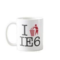 I trash IE6 Mugs